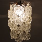 Chandelier glass of Železny Brod 1970 s