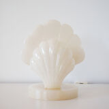 Alabaster shell lamp