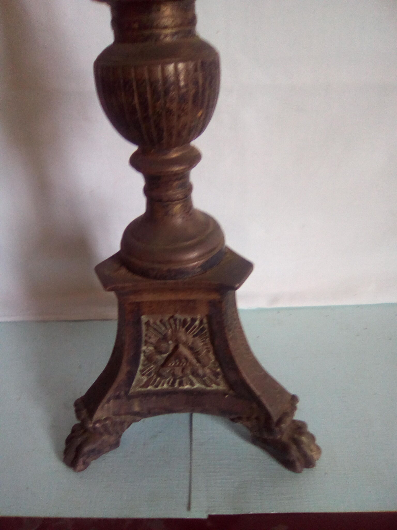 19th century bronze antique spade