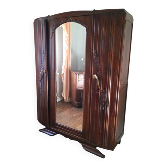 50s mirrored wardrobe