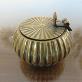 Brass pocket ashtray 60s 70s