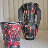 2 vases style Vallauris