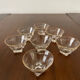 Set de 7 ramequins en verre 1950