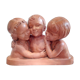 Buste trio d'enfants terre cuite de Sorgel