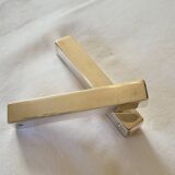 5 silver-plated knife holders, Ste NPA goldsmith hallmark