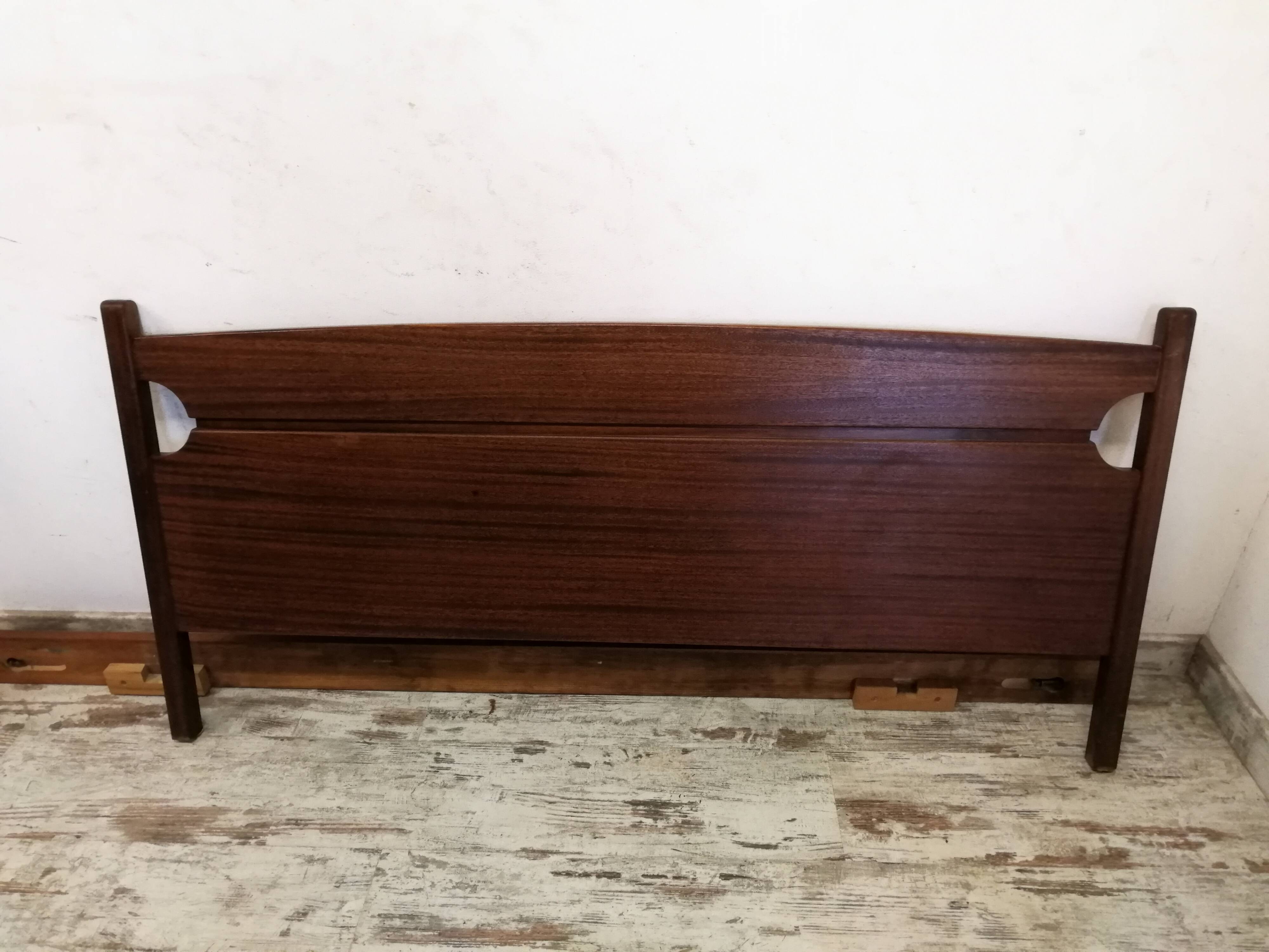 Scandinavian rosewood bed