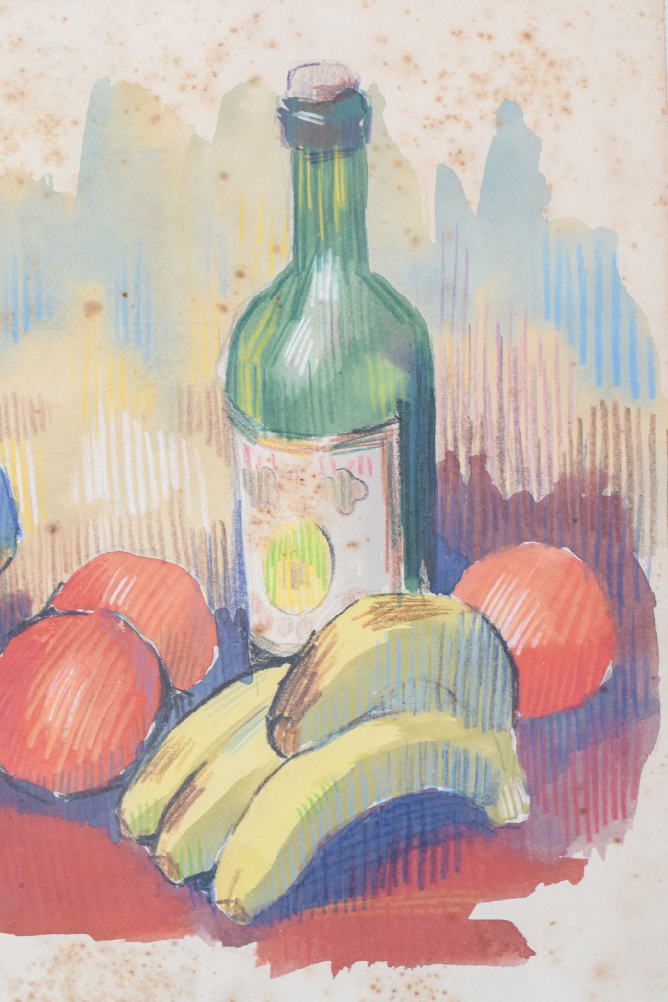 Lithographie de nature morte 'el círculo artístico de sant lluc'