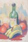 Lithographie de nature morte 'el círculo artístico de sant lluc'