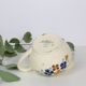 Saucière Sarreguemines - vintage français - petit pot faïence