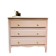 Commode rose ancien bois