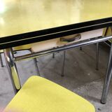 table + 4 chairs formica vintage 1960