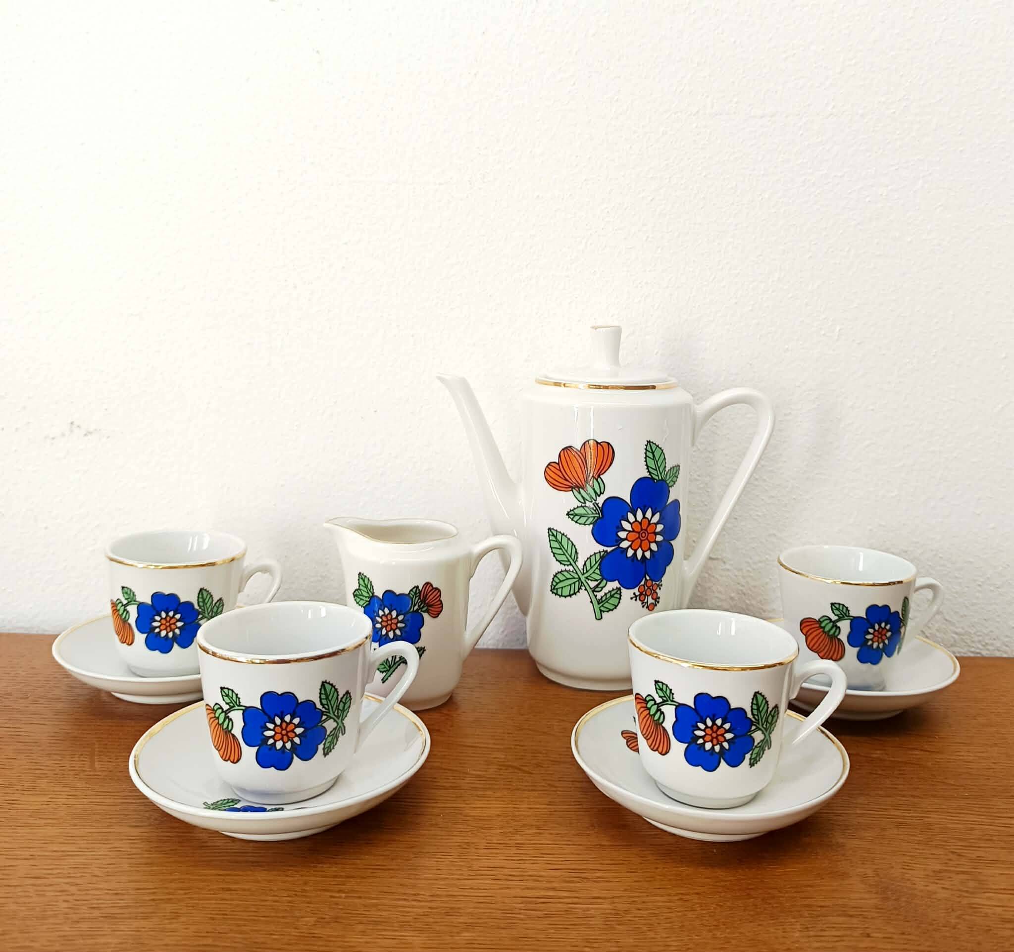Service à café 1970 vintage