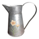 Garden pitcher / sheet metal watering can - Artisanal work