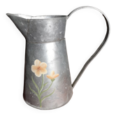 Garden pitcher / sheet metal watering can - Artisanal work