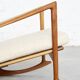 Rocking chair, model 650-15, by Ib Kofod-Larsen for Chr. Linneberg