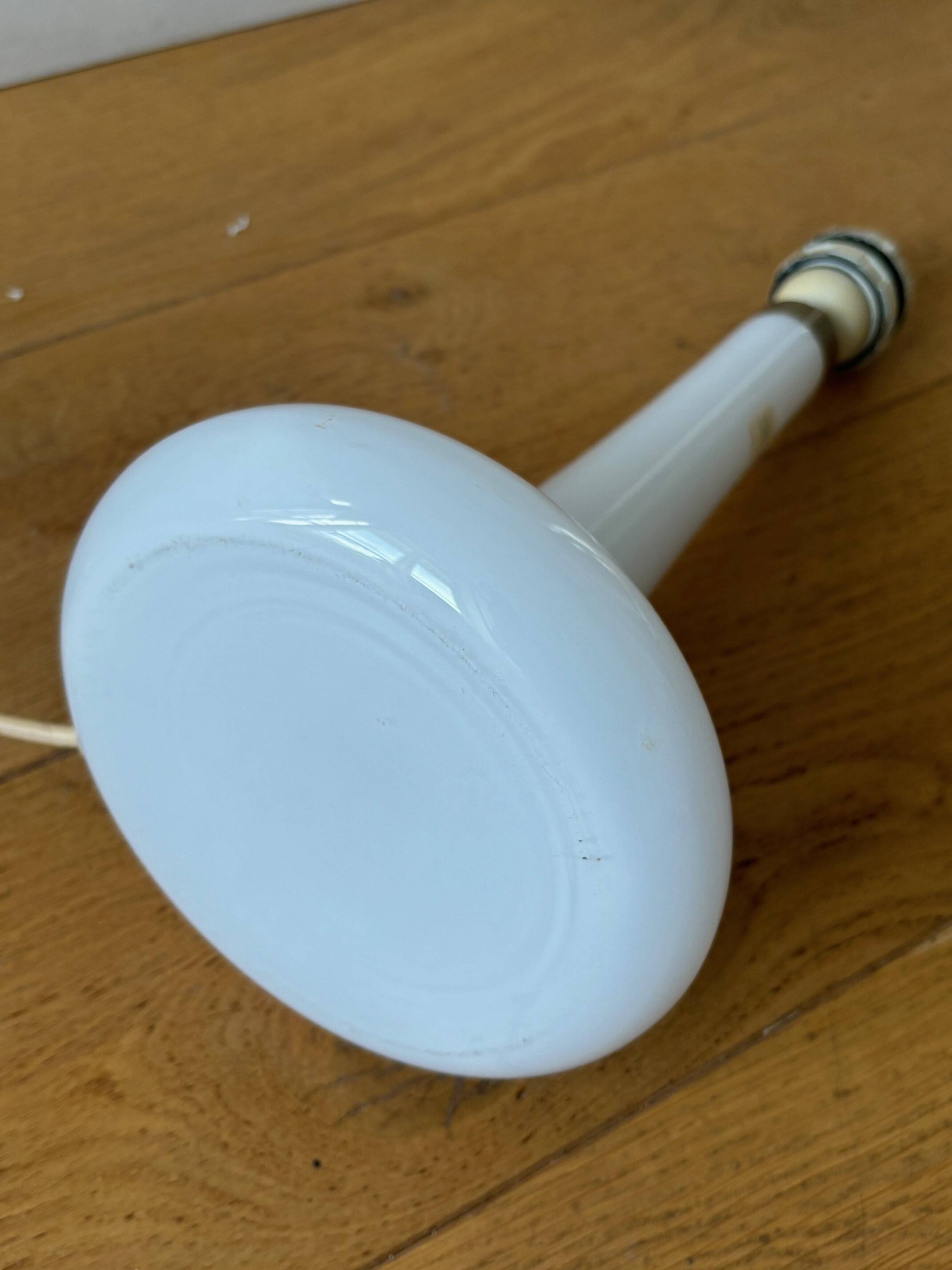 Holmegaard opaline lamp - Denmark 1970s