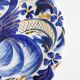 Hubert bequet blue bird plate