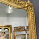 Miroir 156x106 ancien XIXè,dorure à la feuille d’or