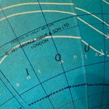 Vintage luminous globe, 1981, George Philip & son LTD, London