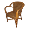 Rattan armchair