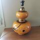 Vintage ceramic lamp base from the 70s