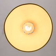 Vintage yellow metal lamp