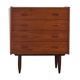 Commode en teck vintage