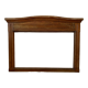 Old pedimented frame 107x78cm