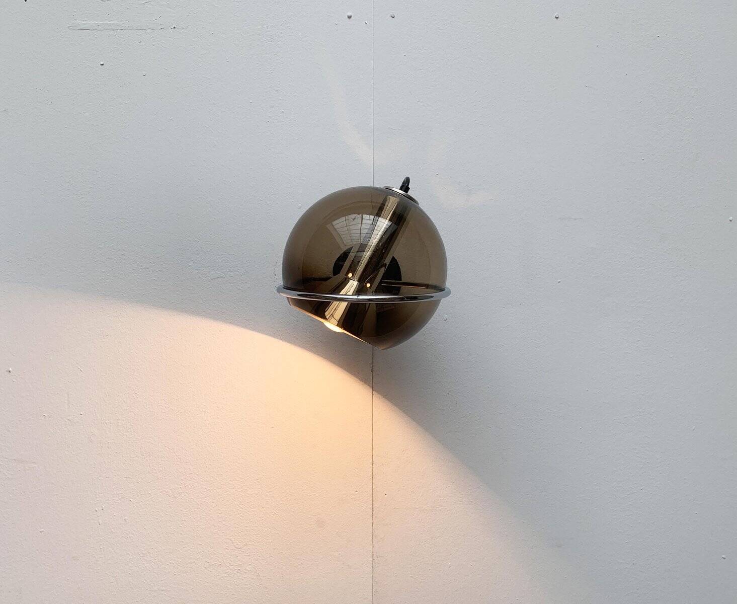 Neo-retro wall sconces from the Dutch space age by Frank Ligtelijn for Raak, set of 2.