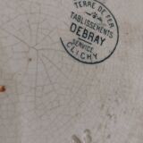 Plat Terre de Fer établissements Debray service Clichy