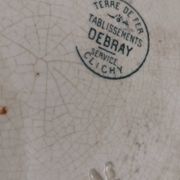 Plat Terre de Fer établissements Debray service Clichy