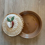 Plat à tarte de en barbotine