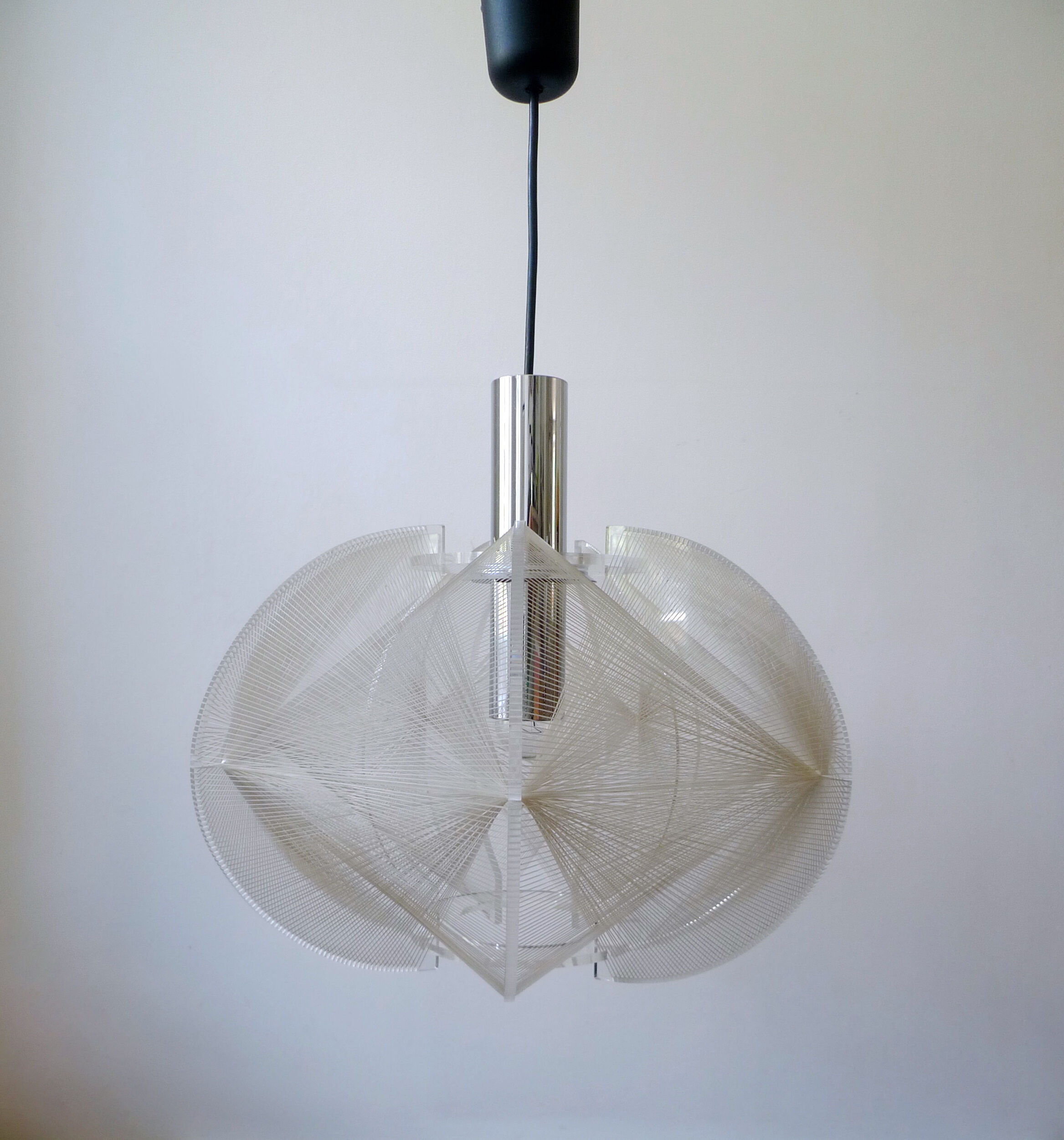 Paul Secon hanging lamp by Sompex 1960