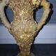 Vintage French shell vase
