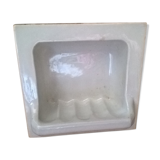 Wall-mounted wall soap door with built-in vintage ceramic