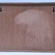 Wall shelf with solid wood compartments design 80s