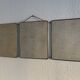 Vintage mirror 1960 triptych barber Arpin hairdresser - 34 x 88 cm