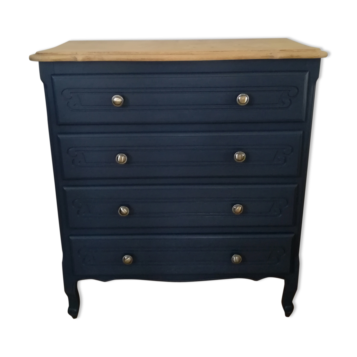 Vintage dresser, solid wood tray