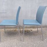 Pair of Zanotta chairs, Lia model