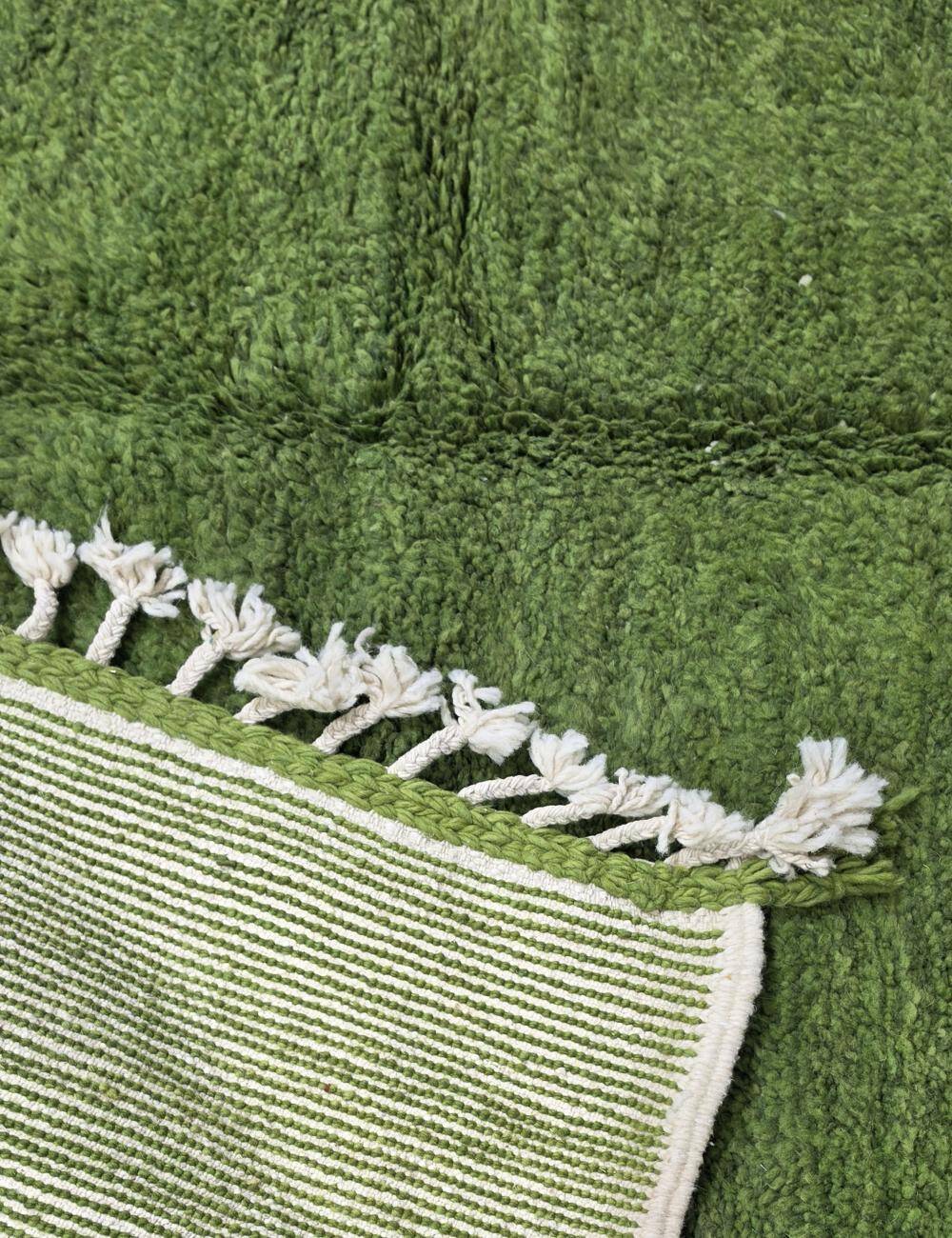 Contemporary Green Carpet - 292 x 207 cm