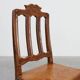 Chaise d'appoint en chêne sculpté, France, XVIIIe siècle