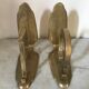 Pair of vintage brass bookends