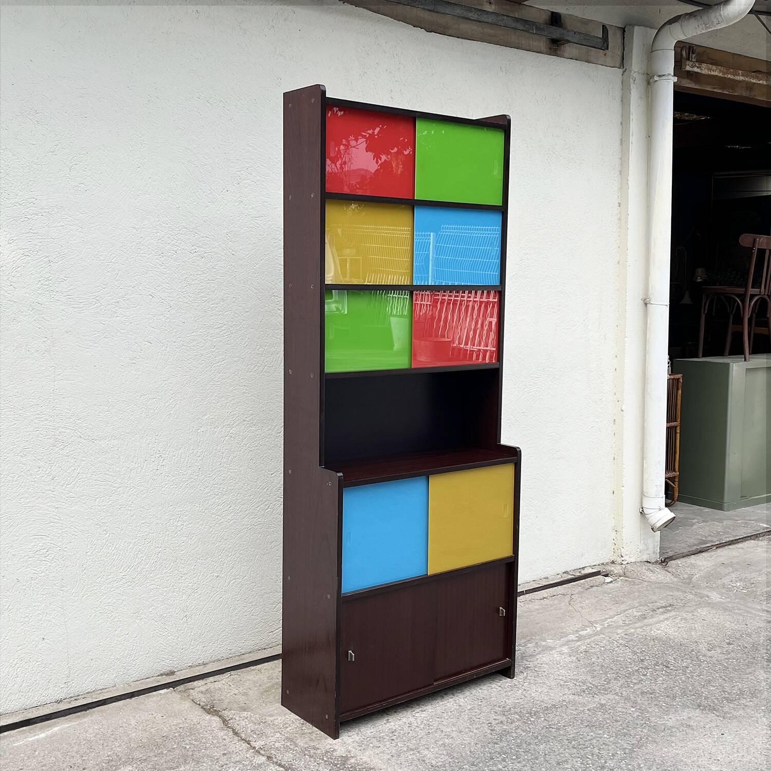 Vintage library from the 60s