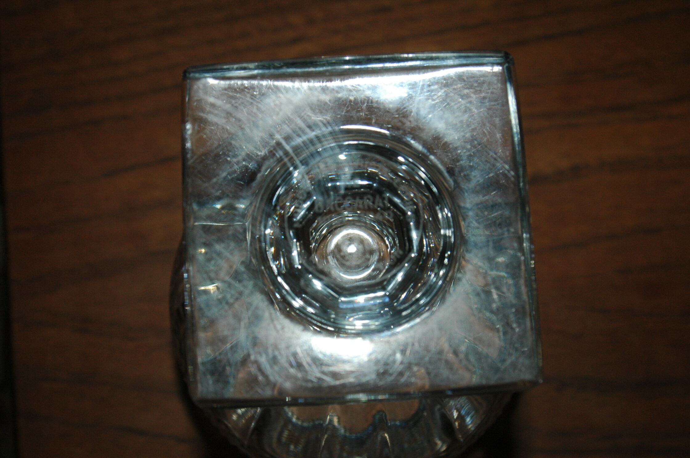 Baccarat crystal baluster vase