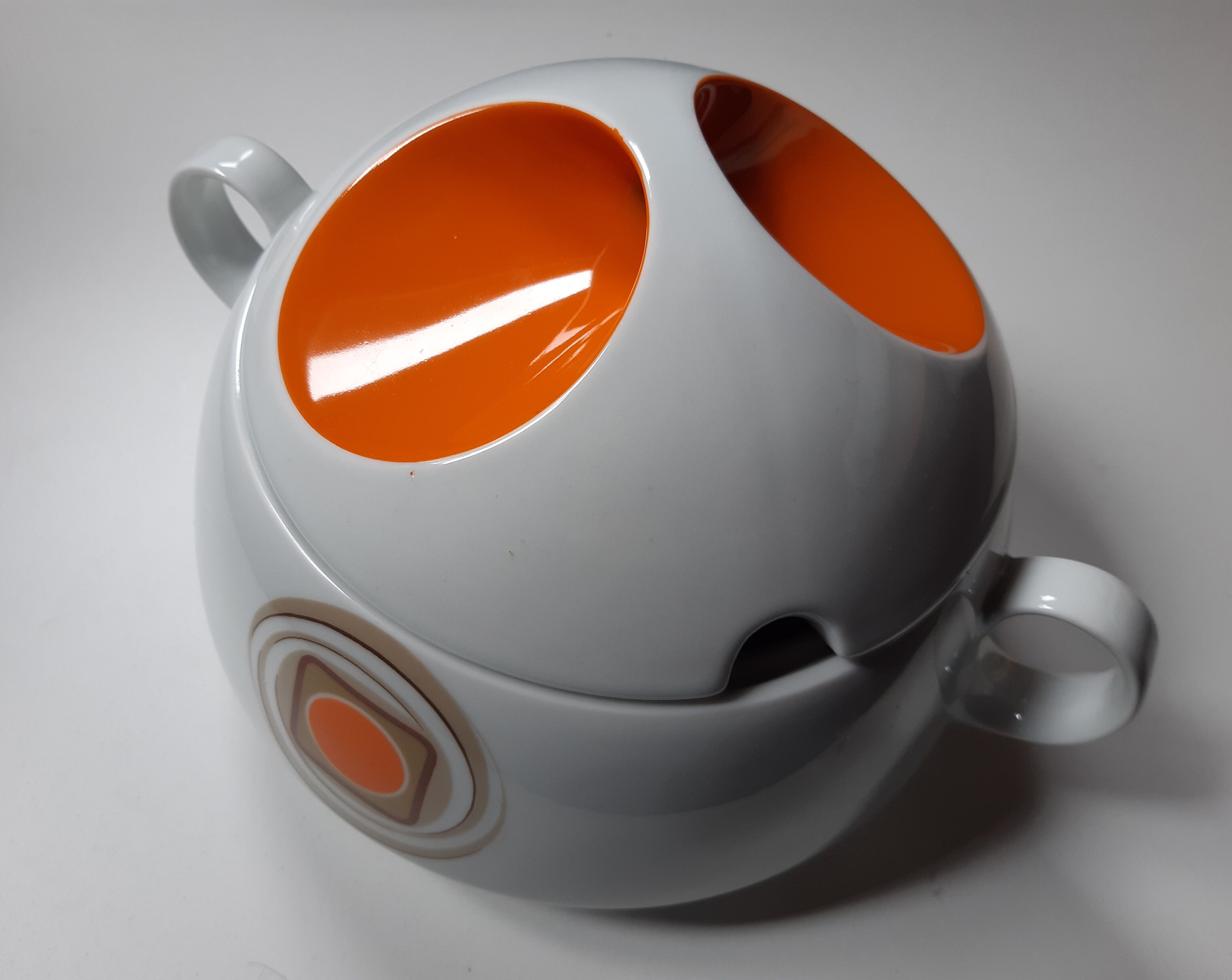 Soup tureen vintage 1970, Bavarian porcelain, Bareuther