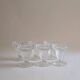 Ensemble de 6 coupes à glaces en verre