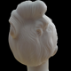 Biscuit bust louise Brongniart signed MNP Limoges XX century