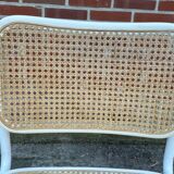 Set of 4 Cesca b32 model chairs in white