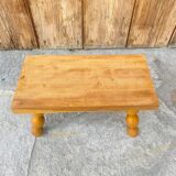 Vintage turned wooden footstool/step stool