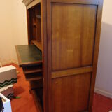 Furniture secretary computer in massive merisier